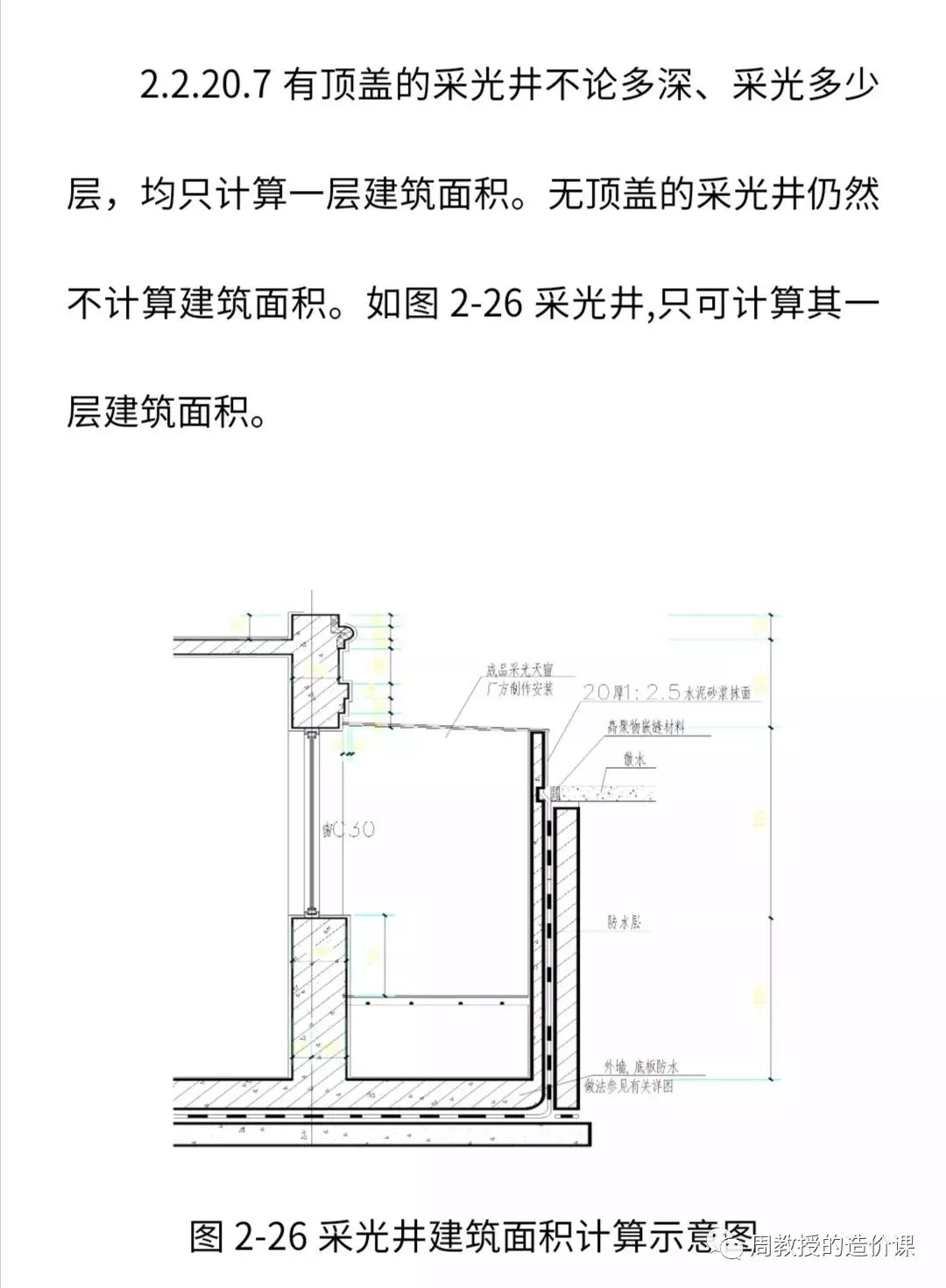 图片[5]-采光井计算建筑面积也值得分析-造价e星球